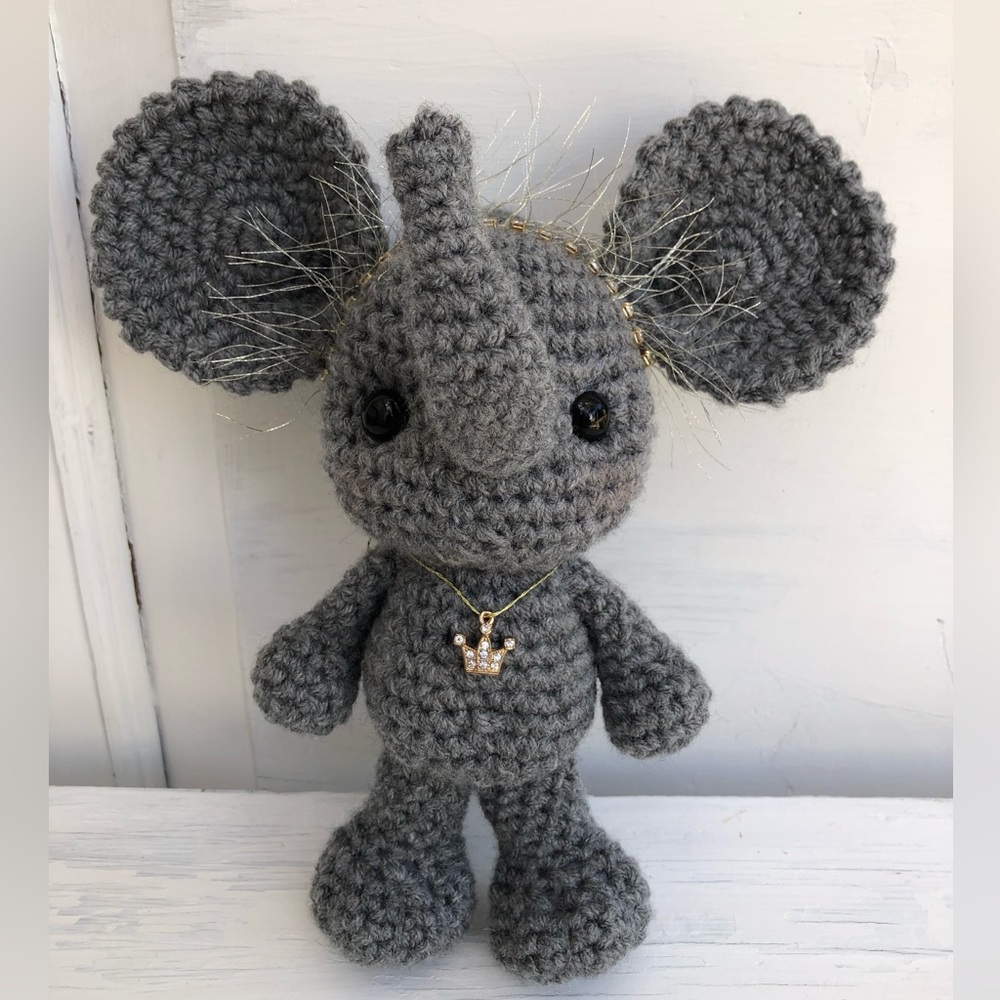 Crochet elephant 🐘